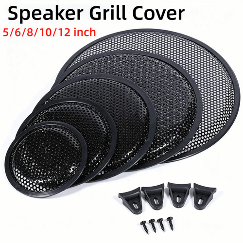 Black speaker grills - black,