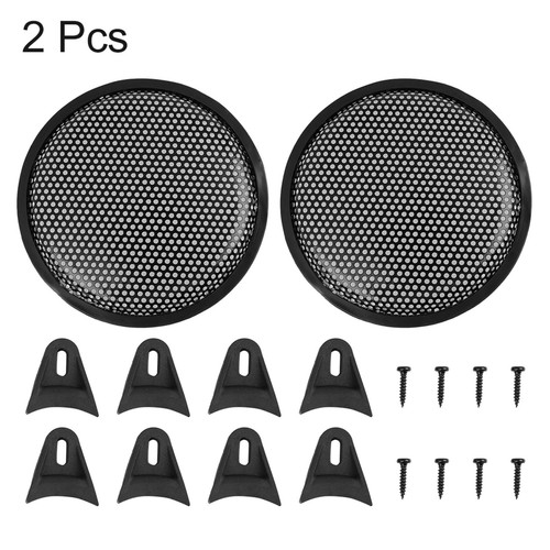 2pcs black car - 2pcs, speakers