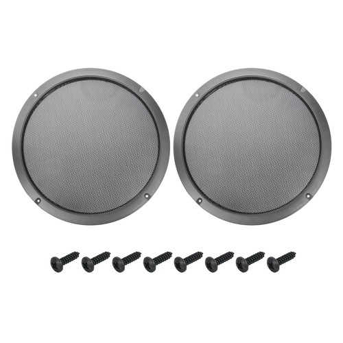 2pcs 10inch black speaker - black,