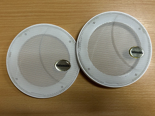 Radiomobile white speaker - 4.5",