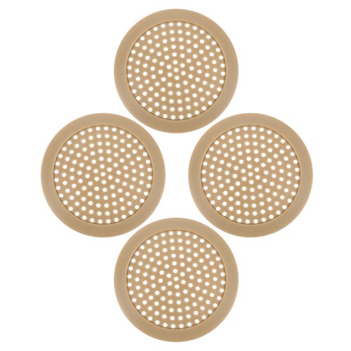 4pcs beige plastic speaker - beige,