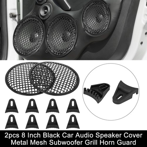 2pcs inch black - 2pcs, audio