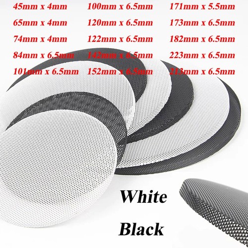 Round bent edge speaker grill - bent,